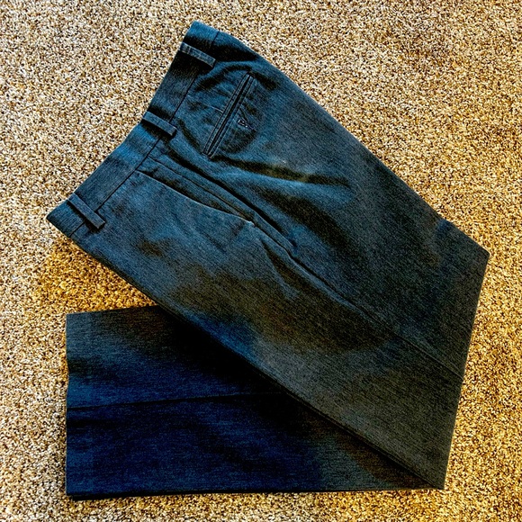 Grey Slacks 33” waist 32” inseam, made out of cotton and polyester - Picture 1 of 6